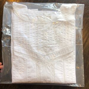 Sezane cotton lace blouse